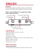 Preview for 3 page of ISOUND BT-200 User Manual