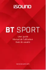 Предварительный просмотр 1 страницы ISOUND BT SPORT User Manual