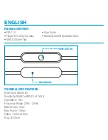 Предварительный просмотр 2 страницы ISOUND EM-110 User Manual