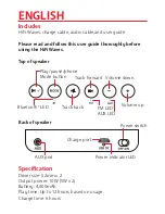 Preview for 3 page of ISOUND HiFi Waves User Manual