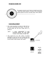 Preview for 5 page of iSP Technologies Bass Vector 115 Owner'S Manual