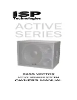 Preview for 1 page of iSP Technologies Bass Vector Pro Owner'S Manual