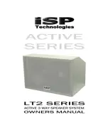 Preview for 1 page of iSP Technologies LT2 series Owner'S Manual