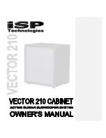 Preview for 1 page of iSP Technologies Vector 210 Owner'S Manual