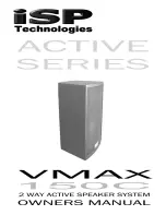 iSP Technologies VMAX 1500 Owner'S Manual предпросмотр