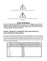 Preview for 3 page of iSP VECTOR FS8 Owner'S Manual