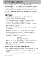 Preview for 2 page of iSport JG021 User Manual