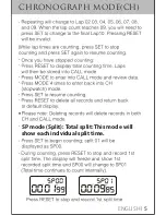 Preview for 5 page of iSport JG021 User Manual