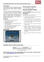 Preview for 1 page of ISSI IS31IO7325 Manual