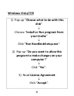 Preview for 9 page of Issist READDESK PC User Manual
