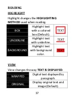 Preview for 37 page of Issist READDESK PC User Manual