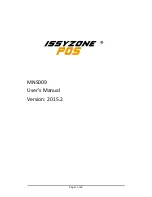 ISSYZONEPOS MNS009 User Manual предпросмотр