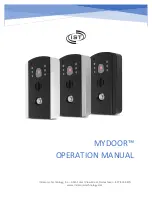 Preview for 1 page of IST Mydoor Operation Manual