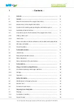 Preview for 2 page of ista Breeze i-1500 Series Translation Of The Original Instructions