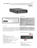 iStarUSA BPX-35U3-SA User Manual preview