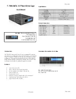 Preview for 1 page of iStarUSA T-7M1-SATA-BLACK User Manual