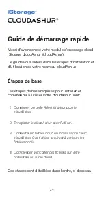 Preview for 42 page of iStorage cloudAshur Quick Start Manual