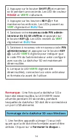 Preview for 14 page of iStorage DATASHUR SD Quick Start Manual