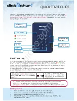 Preview for 1 page of iStorage Diskashur2 Quick Start Manual