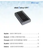 Предварительный просмотр 1 страницы iStorage DISKASHURE DT2 Quick Start Manual