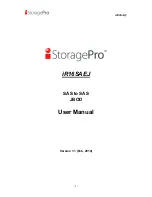 Предварительный просмотр 1 страницы iStorage iR16SAEJ User Manual