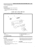 Предварительный просмотр 54 страницы Isuzu 2000 Trooper UX Workshop Manual