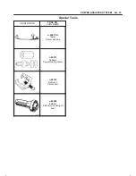 Предварительный просмотр 187 страницы Isuzu 2000 Trooper UX Workshop Manual