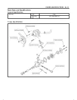 Предварительный просмотр 201 страницы Isuzu 2000 Trooper UX Workshop Manual