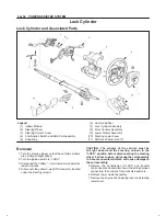 Предварительный просмотр 222 страницы Isuzu 2000 Trooper UX Workshop Manual