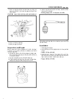 Предварительный просмотр 256 страницы Isuzu 2000 Trooper UX Workshop Manual