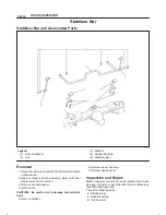 Предварительный просмотр 272 страницы Isuzu 2000 Trooper UX Workshop Manual