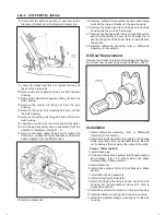 Предварительный просмотр 322 страницы Isuzu 2000 Trooper UX Workshop Manual