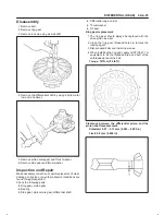 Предварительный просмотр 341 страницы Isuzu 2000 Trooper UX Workshop Manual