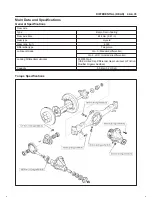 Предварительный просмотр 351 страницы Isuzu 2000 Trooper UX Workshop Manual