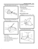 Предварительный просмотр 491 страницы Isuzu 2000 Trooper UX Workshop Manual