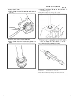 Предварительный просмотр 495 страницы Isuzu 2000 Trooper UX Workshop Manual