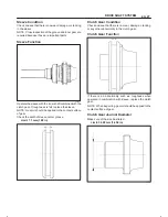 Предварительный просмотр 497 страницы Isuzu 2000 Trooper UX Workshop Manual