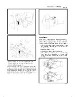 Предварительный просмотр 505 страницы Isuzu 2000 Trooper UX Workshop Manual