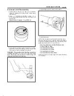 Предварительный просмотр 511 страницы Isuzu 2000 Trooper UX Workshop Manual