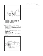 Предварительный просмотр 515 страницы Isuzu 2000 Trooper UX Workshop Manual