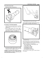 Предварительный просмотр 519 страницы Isuzu 2000 Trooper UX Workshop Manual