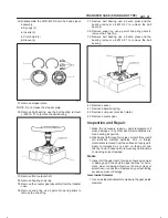 Предварительный просмотр 542 страницы Isuzu 2000 Trooper UX Workshop Manual