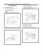 Предварительный просмотр 1411 страницы Isuzu 2000 Trooper UX Workshop Manual