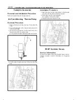 Предварительный просмотр 1421 страницы Isuzu 2000 Trooper UX Workshop Manual