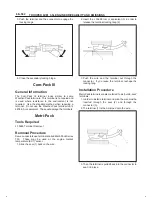 Предварительный просмотр 1431 страницы Isuzu 2000 Trooper UX Workshop Manual