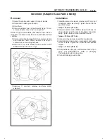 Предварительный просмотр 1517 страницы Isuzu 2000 Trooper UX Workshop Manual