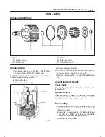 Предварительный просмотр 1545 страницы Isuzu 2000 Trooper UX Workshop Manual