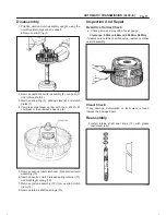 Предварительный просмотр 1555 страницы Isuzu 2000 Trooper UX Workshop Manual