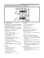 Предварительный просмотр 1651 страницы Isuzu 2000 Trooper UX Workshop Manual