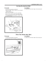 Предварительный просмотр 1771 страницы Isuzu 2000 Trooper UX Workshop Manual